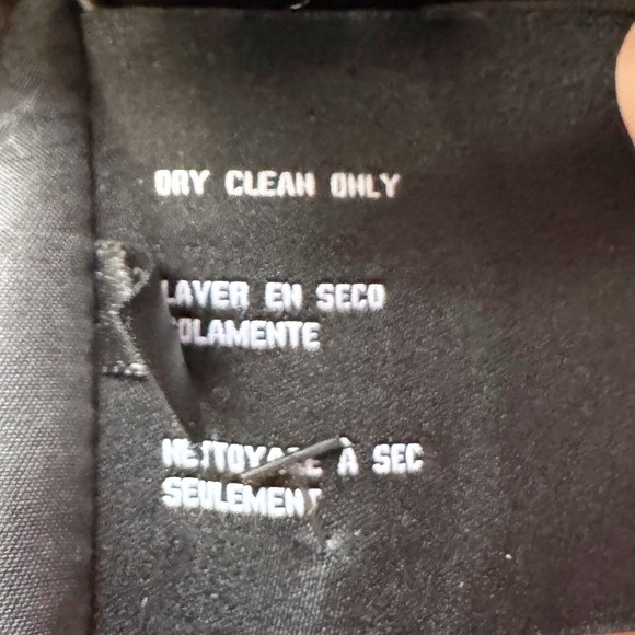 Guess Black and White Snap Closure Detachable Knit Collar Coat Size XL Classic - Picture 12 of 12